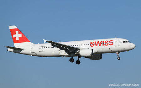 Airbus A320-214 | HB-IJR | Swiss International Air Lines  |  Now with a revised livery and 