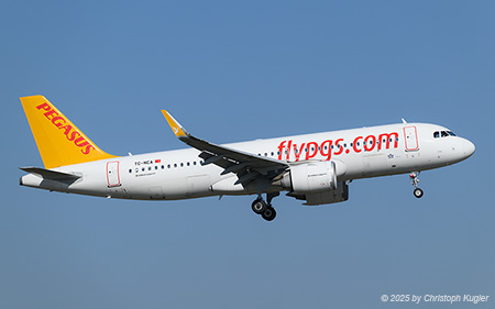 Airbus A320-251n | TC-NCA | Pegasus Airlines | Z&UUML;RICH (LSZH/ZRH) 05.03.2025