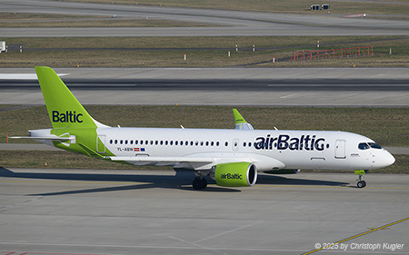 Airbus A220-300 | YL-ABW | Air Baltic | Z&UUML;RICH (LSZH/ZRH) 07.03.2025