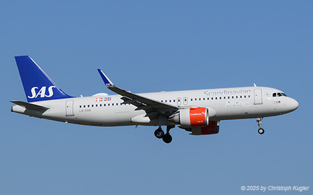 Airbus A320-251n | LN-RGN | SAS Scandinavian Airlines System | Z&UUML;RICH (LSZH/ZRH) 08.03.2025