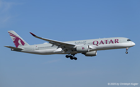 Airbus A350-941 | A7-ALK | Qatar Airways | Z&UUML;RICH (LSZH/ZRH) 08.03.2025