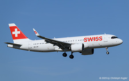Airbus A320-271n | HB-JDI | Swiss International Air Lines | Z&UUML;RICH (LSZH/ZRH) 20.03.2025