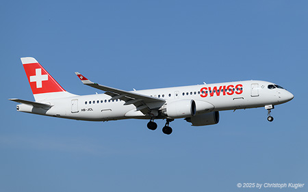 Bombardier CSeries 300 | HB-JCL | Swiss International Air Lines | Z&UUML;RICH (LSZH/ZRH) 20.03.2025