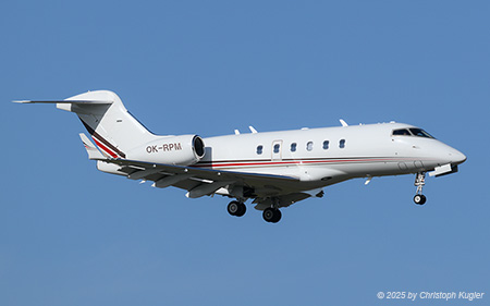 Bombardier Challenger 300 | OK-RPM | untitled (Time Air) | Z&UUML;RICH (LSZH/ZRH) 20.03.2025