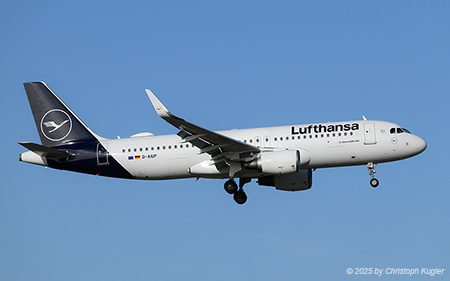 Airbus A320-214 | D-AIUP | Lufthansa | Z&UUML;RICH (LSZH/ZRH) 20.03.2025