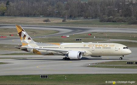 Boeing 787-9 | A6-BNF | Etihad Airways | Z&UUML;RICH (LSZH/ZRH) 22.03.2025