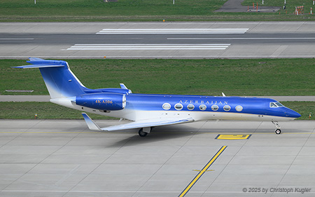 Gulfstream G550 | 4K-AI06 | Government of Azerbaijan | Z&UUML;RICH (LSZH/ZRH) 28.03.2025