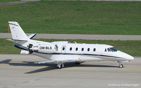 Textron Cessna 560XLS+ Citation Excel | OM-BLS | untitled (Elite Jets) | Z&UUML;RICH (LSZH/ZRH) 30.03.2025