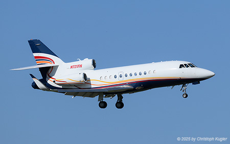 Dassault Falcon 900EX | N721FH | untitled (Justice Air) | Z&UUML;RICH (LSZH/ZRH) 02.04.2025