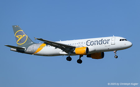Airbus A320-214 | D-AICP | Condor  |  Operating Condor's flight from Frankfurt to Zurich | Z&UUML;RICH (LSZH/ZRH) 02.04.2025