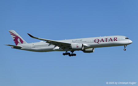 Airbus A350-1041 | A7-AOD | Qatar Airways | Z&UUML;RICH (LSZH/ZRH) 06.04.2025