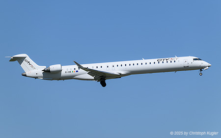 Bombardier CRJ 1000EL | EI-HIE | Cityjet  |  Flying for Lufthansa on the flight from Frankfurt | Z&UUML;RICH (LSZH/ZRH) 06.04.2025