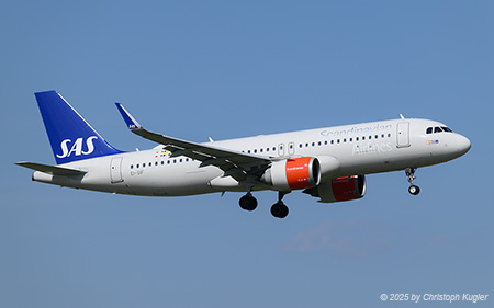 Airbus A320-251n | EI-SIF | SAS Scandinavian Airlines System (SAS Connect) | Z&UUML;RICH (LSZH/ZRH) 09.04.2025