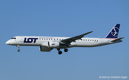 Embraer ERJ-195-E2 | SP-LEC | LOT Polish Airlines | Z&UUML;RICH (LSZH/ZRH) 11.04.2025
