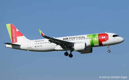 Airbus A320-251n | CS-TVO | TAP Air Portugal | Z&UUML;RICH (LSZH/ZRH) 11.04.2025