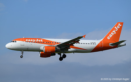 Airbus A320-214 | G-EJCH | easyJet UK | Z&UUML;RICH (LSZH/ZRH) 16.04.2025