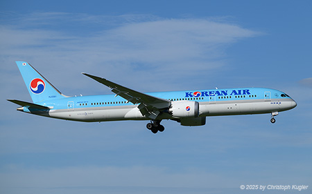 Boeing 787-9 | HL8391 | Korean Air | Z&UUML;RICH (LSZH/ZRH) 19.04.2025