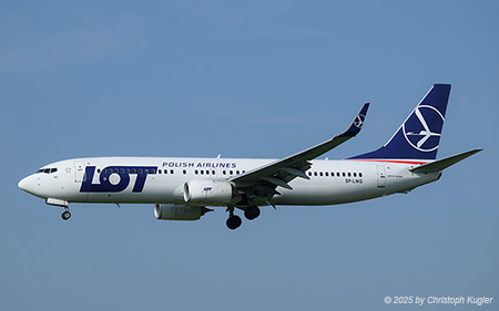 Boeing 737-86N | SP-LWG | LOT Polish Airlines | Z&UUML;RICH (LSZH/ZRH) 28.04.2025