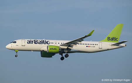 Bombardier CSeries 300 | YL-CSH | Air Baltic | Z&UUML;RICH (LSZH/ZRH) 28.04.2025