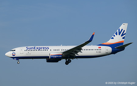 Boeing 737-8JP | TC-SRC | SunExpress | Z&UUML;RICH (LSZH/ZRH) 28.04.2025