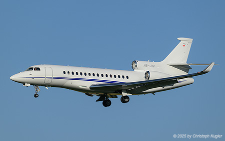 Dassault Falcon 8X | HB-JIM | untitled (Jet Aviation BizJets) | Z&UUML;RICH (LSZH/ZRH) 02.05.2025