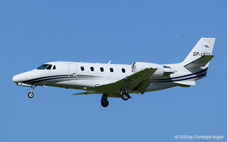 Cessna 560XLS Citation Excel | SP-UMA | untitled (Smart Jet)  |  This Cessna Citation XLS is seen here arriving from Seville. | Z&UUML;RICH (LSZH/ZRH) 30.05.2025
