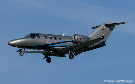 Textron Citation M2 Gen2 | HB-VCA | untitled (Albinati Aeronautics)  |  This Citation M2 is already the second aircraft carrying the registration HB-VCA with the first one being a Falcon 20D. | Z&UUML;RICH (LSZH/ZRH) 30.05.2025