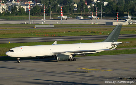 Airbus A330-343X | TC-GOL | ULS Airlines Cargo  |  The Airbus A330-300 of ULS Airlines Cargo is seen here taxing towards its parking position. | Z&UUML;RICH (LSZH/ZRH) 31.05.2025