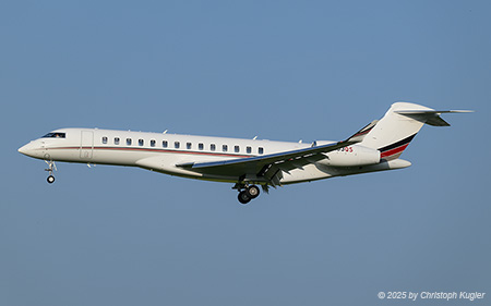 Bombardier BD.700 Global 7500 | N183QS | untitled (Netjets Aviation)  |  This Bombardier Global 7500 is seen here arriving from Delhi for a quick stop before continuing its journey to Teterboro. | Z&UUML;RICH (LSZH/ZRH) 12.06.2025