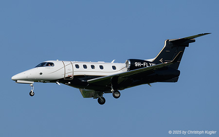 Embraer EMB-505 Phenom 300E | 9H-FLYIN | untitled (TAG Aviation Malta)  |  This Embraer EMB-505 Phenom 300E of TAG Aviation Malta is seen here arriving from Geneva. After a brief stop in Zurich, it continued its journey to Antalya. | Z&UUML;RICH (LSZH/ZRH) 12.06.2025