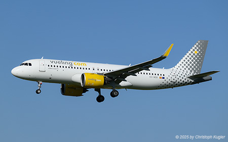 Airbus A320-271n | EC-NDB | Vueling Airlines  |  This Airbus A320neo is seen here operating flight VLG6246 from Barcelona to Zurich. | Z&UUML;RICH (LSZH/ZRH) 11.07.2025