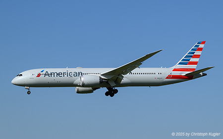 Boeing 787-9 | N833AA | American Airlines  |  American Airlines only recently replaced the shorter Boeing 787-8 aircraft on its flight from Washington to Zurich with the longer Boeing 787-9 aircraft. | Z&UUML;RICH (LSZH/ZRH) 11.07.2025