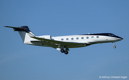 Gulfstream G650ER | N2C | untitled  |  This 2021 built Gulfstreamg G650 is captured arriving from Geneva | Z&UUML;RICH (LSZH/ZRH) 07.08.2025