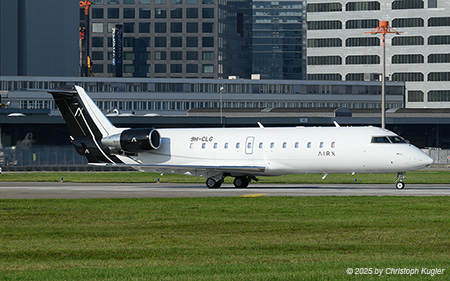 Bombardier Challenger 850 | 9H-CLG | untitled (Air X Charter)  |  This is the first aircraft I photographed in the new colour scheme of Air X Charter.  | Z&UUML;RICH (LSZH/ZRH) 09.08.2025