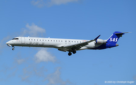 Bombardier CRJ 900LR | EI-HSC | SAS Scandinavian Airlines System (CityJet)  |  This Bombardier CRJ 900 is operating flight SAS603 from Copenhagen to Zurich. SAS currently has 14 such aircraft on strength, all being operated by CityJet.  | Z&UUML;RICH (LSZH/ZRH) 15.09.2025