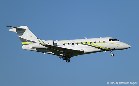 Gulfstream G280 | OE-HWM | untitled (AFS Alpine FlightService)  |  This Gulfstream G280 of the Alpine FlightService is seen here arriving from Stockholm-Bromma with a flying time of 2 hours. The aircraft later continued its journey to Berne.  | Z&UUML;RICH (LSZH/ZRH) 18.09.2025
