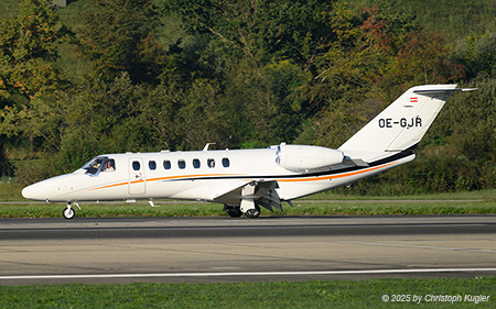 Textron Cessna 525B CitationJet CJ3+ | OE-GJR | untitled (Airlink)  |  Airlink operates a total of 4 Cessna 525 Citations out of Salzburg. Here, their largest plane, a Textron 525B CitationJet CJ3+, is seen arriving in Zurich using as flight JAR05. | Z&UUML;RICH (LSZH/ZRH) 19.09.2025