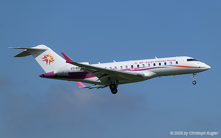 Bombardier BD.700 Global 5000 | VT-SHG | untitled (RPSG Resources)  |  This Bombardier Global 5000 is operated for an Indian multinational conglomerate headquartered in Kolkata.  | Z&UUML;RICH (LSZH/ZRH) 02.10.2025