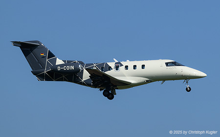 Pilatus PC-24 | D-COIN | untitled (Platoon Aviation)  |  Platoon Aviation is currently operating no less than 12 Pilatus PC-24 aircraft. This particular aircraft was delivered on 15MAY2024 and is seen here arriving vom Paris Le Bourget. | Z&UUML;RICH (LSZH/ZRH) 02.10.2025