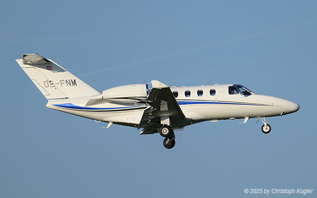 Textron Citation M2 Gen2 | OE-FNM | untitled (Transwing)  |  This Austrian-registered Textron Citation M2 is based in Switzerland. | Z&UUML;RICH (LSZH/ZRH) 10.10.2025
