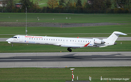 Bombardier CRJ 1000 | EC-MLC | Air Nostrum (Iberia Regional)  |  Iberia uses a variety of aircraft of their flights between Madrid and Zurich, amongst them also the Bombardier CJR 1000 of Iberia Regional.  | Z&UUML;RICH (LSZH/ZRH) 24.10.2025