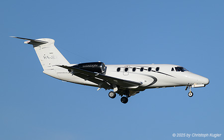 Cessna 650 Citation VI | HA-JEX | untitled (JetStream Charter)  |  This Cessna 650 Citation VI of JetStream Charter is captured arriving from Alicante as flight JSD459.  | Z&UUML;RICH (LSZH/ZRH) 03.11.2025