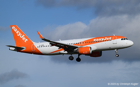Airbus A320-214 | G-EZWL | easyJet UK  |  This Airbus A320 of easyJet UK is seen here operating flight EZY3297 from Edinburgh. | Z&UUML;RICH (LSZH/ZRH) 03.11.2025