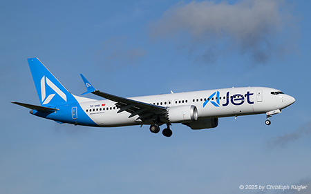 Boeing 737 MAX 8 | TC-OHB | AJet  |  This Boeing 737 MAX was delivered to AJet from Boeing. It did not serve with Turkish Airlines as many other aircraft of AJet | Z&UUML;RICH (LSZH/ZRH) 03.11.2025