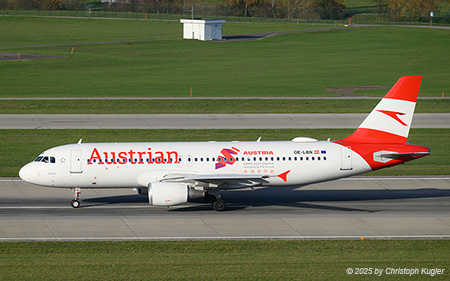 Airbus A320-214 | OE-LBN | Austrian Airlines  |  This Airbus A320 of Austrian Airlines is promoting the EXOO 2025 at Osaka.  | Z&UUML;RICH (LSZH/ZRH) 04.11.2025