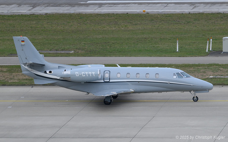 Cessna 560XLS Citation Excel | D-CTTT | untitled (Augusta Air)  |  This Cessna 560XLS Citation Excel has been repainted in this grey scheme a few years ago. The aircraft is seen here arriving from Munich.  | Z&UUML;RICH (LSZH/ZRH) 23.11.2025