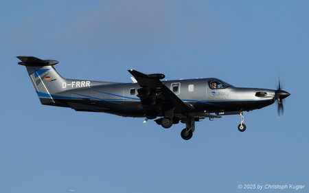 Pilatus PC-12/47E NGX | D-FRRR | untitled (ProAir Aviation)  |   The marketing of this Pilatus PC-12/47 NGX is done through Utafly, but the actual flight operations are done by ProAir. The aircraft is seen here arriving from Stuttgart. | Z&UUML;RICH (LSZH/ZRH) 27.11.2025