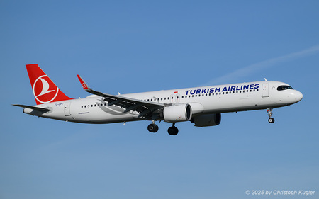 Airbus A321-271nx | TC-LPC | Turkish Airlines  |  Turkish Airlines operates no less than 62 Airbus A321neo, but 10 of them are currently out of service due to issues with the engines.  | Z&UUML;RICH (LSZH/ZRH) 29.11.2025