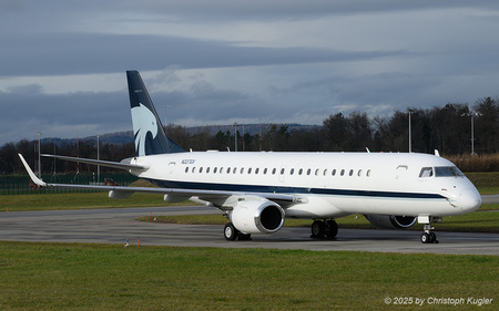 Embraer ERJ-190BJ Lineage 1000 | N227GV | untitled (Premiair)  |  This Embraer ERJ-190 Lineage 1000 of Premiair arrived on 07DEC2025 and is parked in sector 8 of Zurich airport. The aircraft is based in Indonesia. | Z&UUML;RICH (LSZH/ZRH) 08.12.2025
