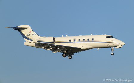 Bombardier Challenger 300 | HB-JGQ | untitled (Premium Jet)  |  This is the sole Challenger 300 currently being operated by Premium Jet. The aircraft is seen here returning from Budapest.  | Z&UUML;RICH (LSZH/ZRH) 20.12.2025